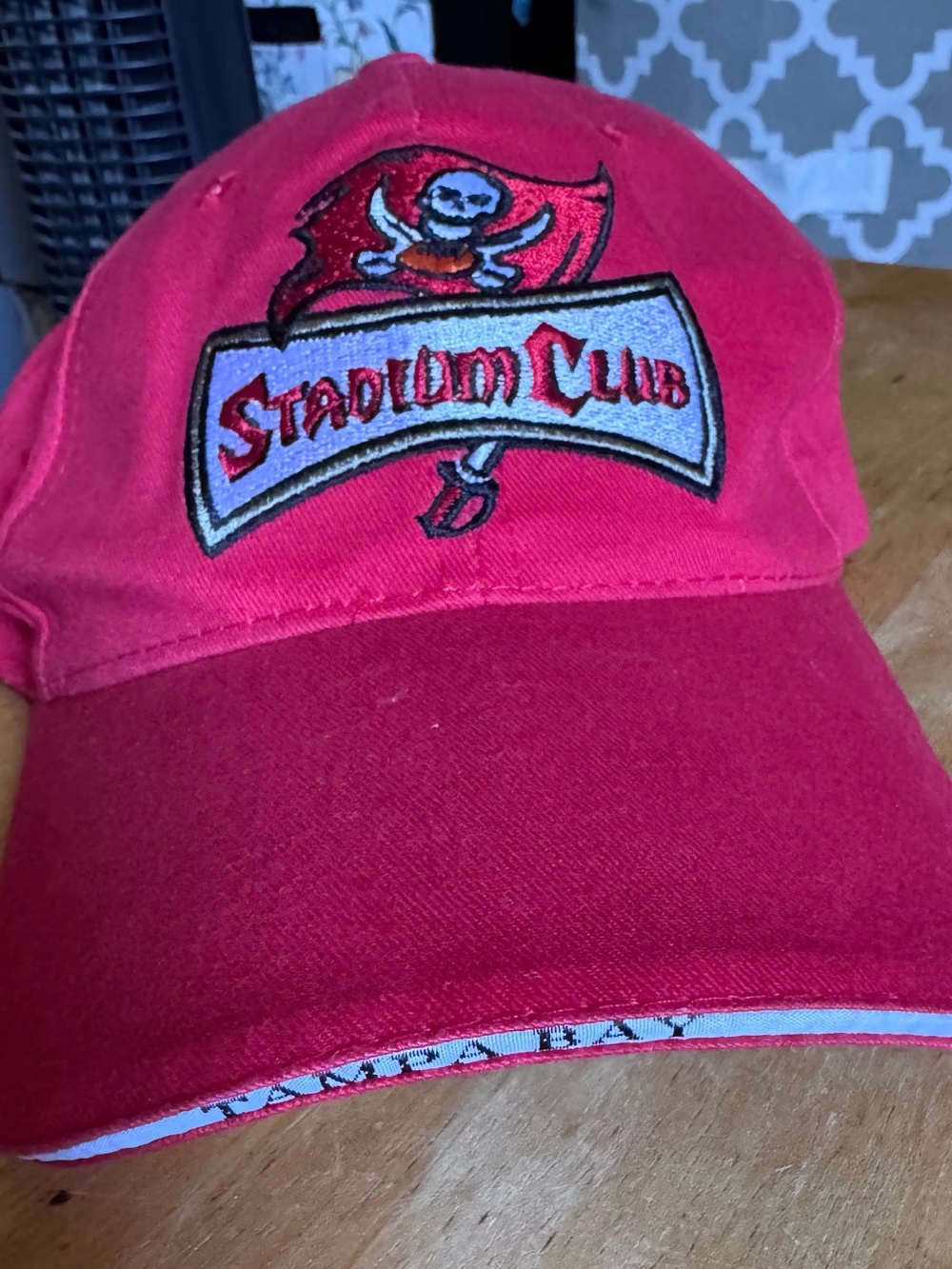 2005 Tampa Bay Buccaneers Stadium Club Hat Adjustable